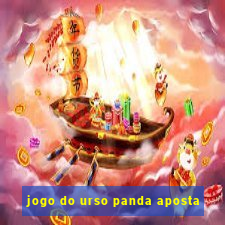 jogo do urso panda aposta